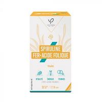 Yves Ponroy Spiruline Fer & Acides Folique - Vitalité 30 Gélules  