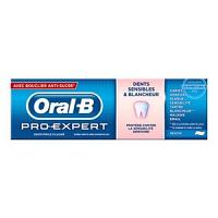 Oral-B dentifrice pro-expert dents Sensibles et Blancheur 75ml