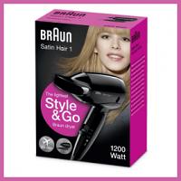 Braun Satin Hair 1 - Sèche-cheveux HD130 garantie 2 ans