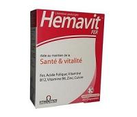 Hemavit Fer Santé et Vitalité (30 capsules)