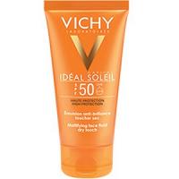 Vichy Ideal Soleil Adultes anti-brillance toucher sec IP50+ (50 ml)