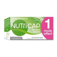 Nutrisante Nutricap Kératine-Vitalité 90 Capsules 3 Mois de soin (1 Offert)