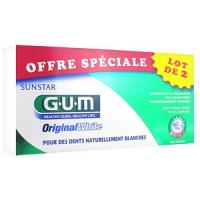 Offre Spéciale Gum Original White Dentifrice - Anti-Coloration 75ml  (lot de 2)