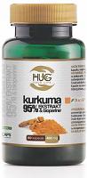 HUG your life Kurkuma 95% Extrait & Bioperine 60 capsules 400mg