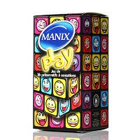 Play Mixed Manix Play Mixed - Boîte de 16 préservatifs 