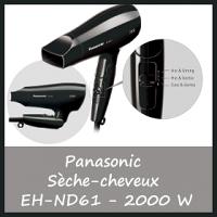 Offre Panasonic Sèche-cheveux EH-ND61 de 2000 W 