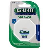 Gum Fil Dentaire 1555 Fine Floss Ciré - Espaces Etroits 55m