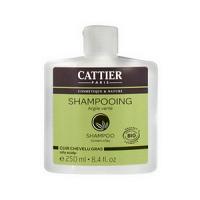 CATTIER Shampooing à l'Argile Verte - Cuir Chevelu Gras 250ml